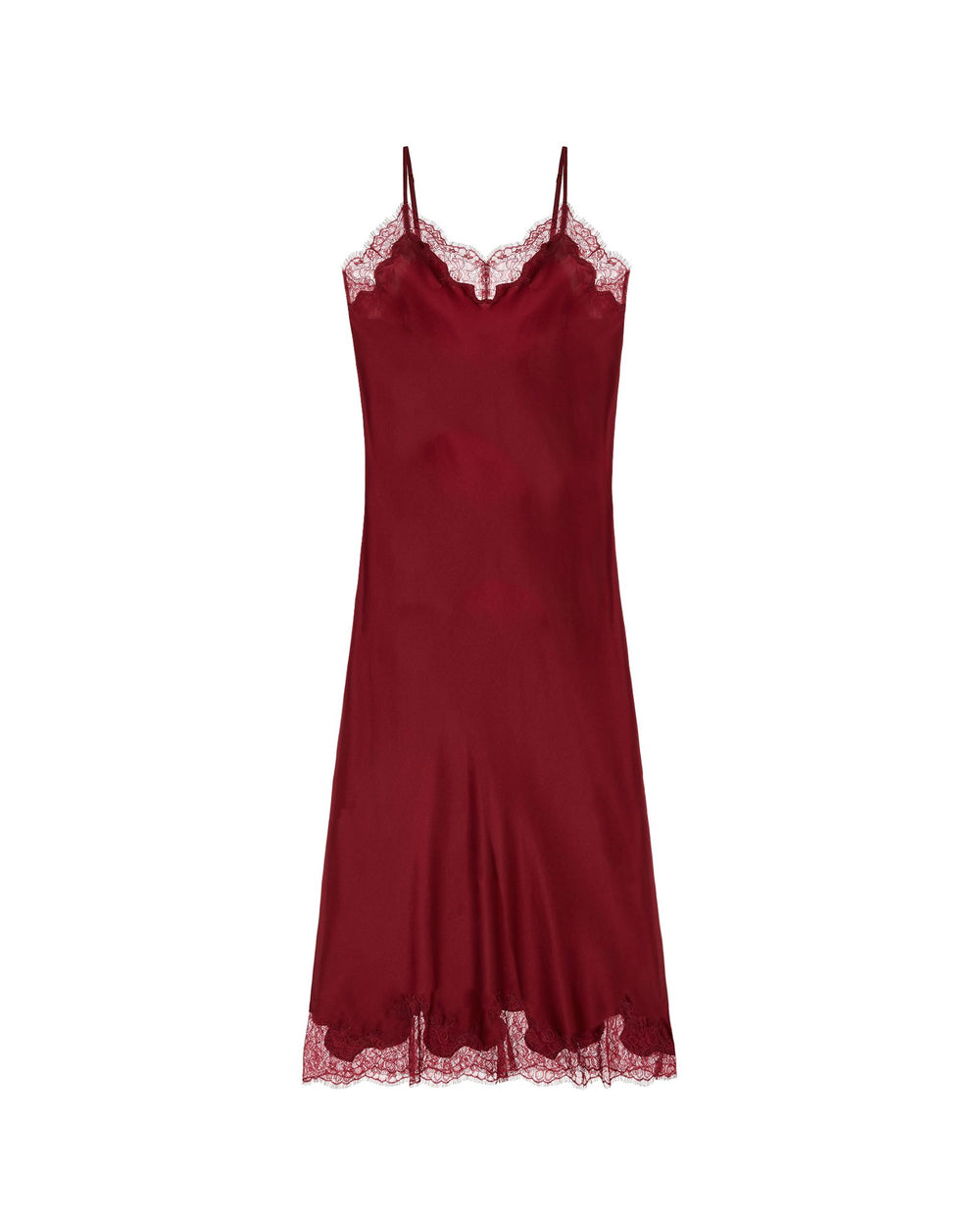 Journelle Charlotte Long Slip in red