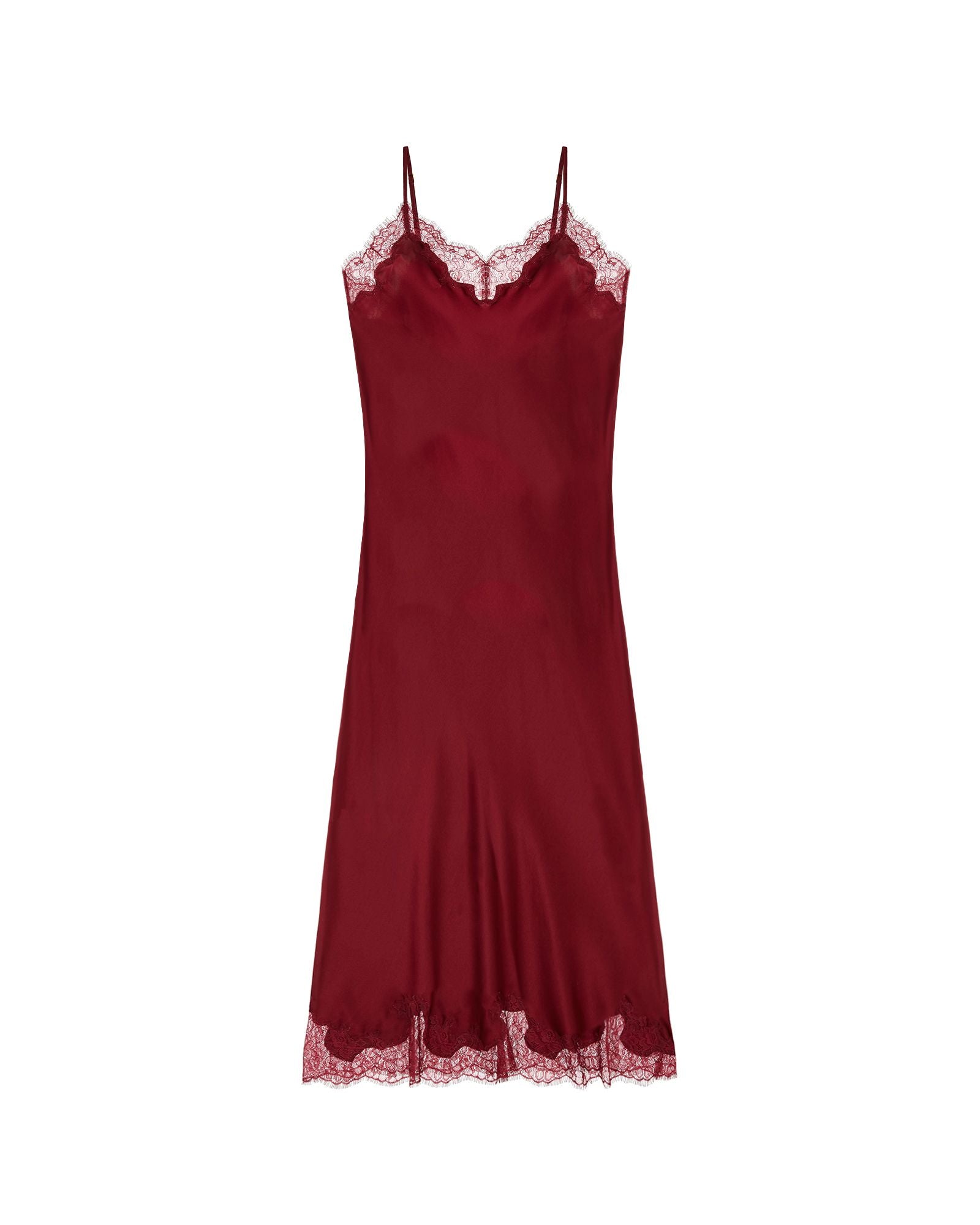 Journelle Charlotte Long Slip in red