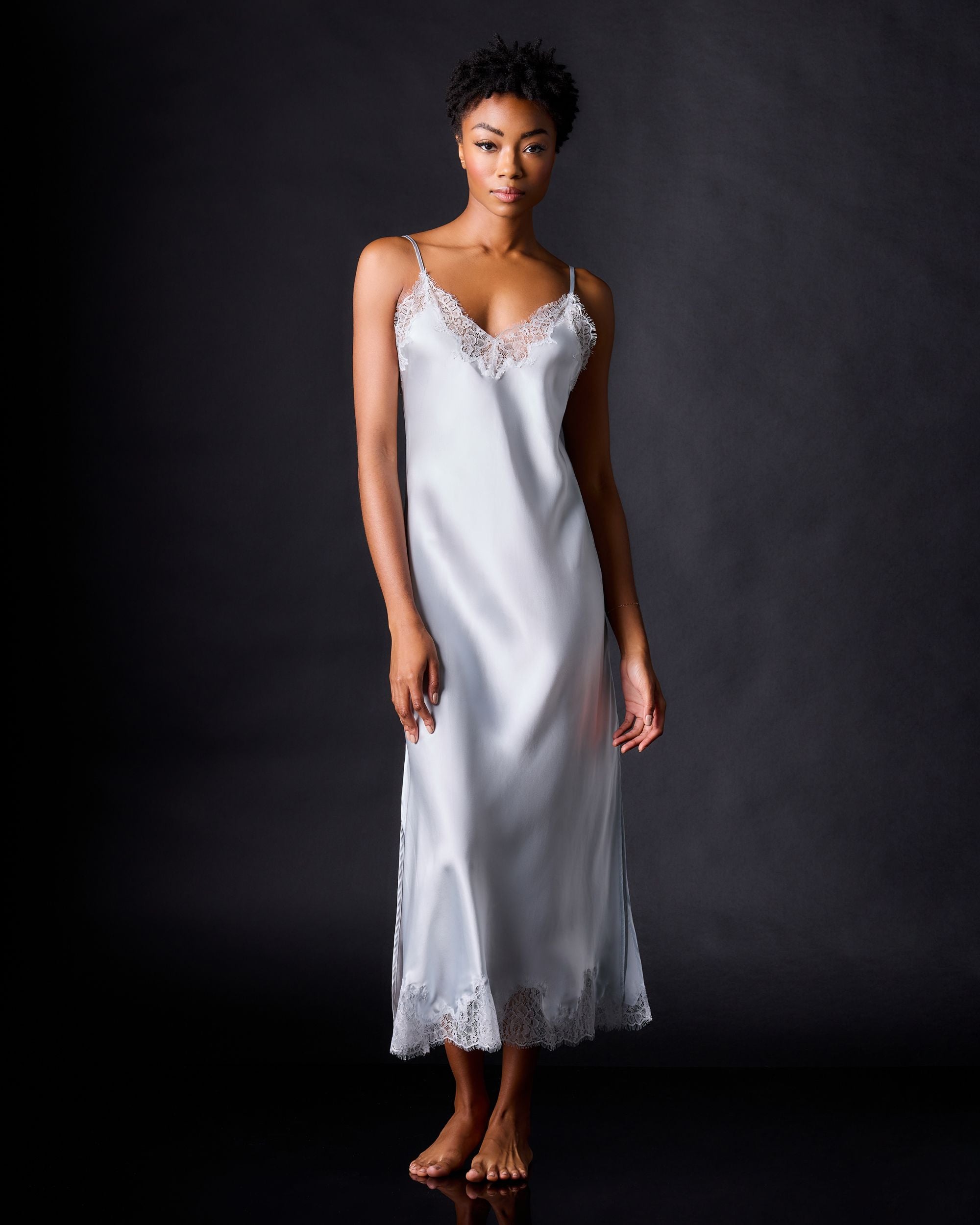 Journelle Charlotte Long Slip in blue