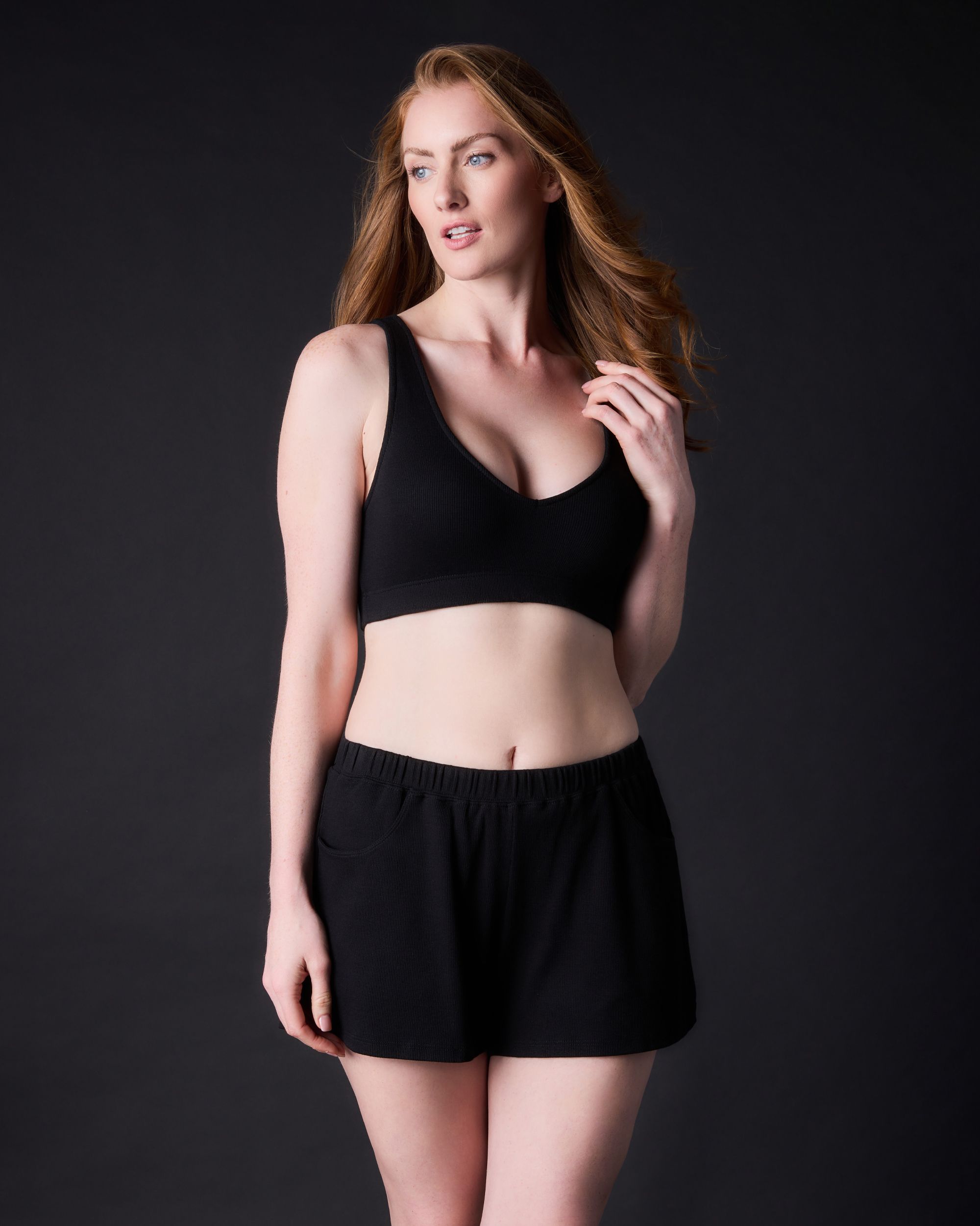 Journelle Kaia Bralette in black