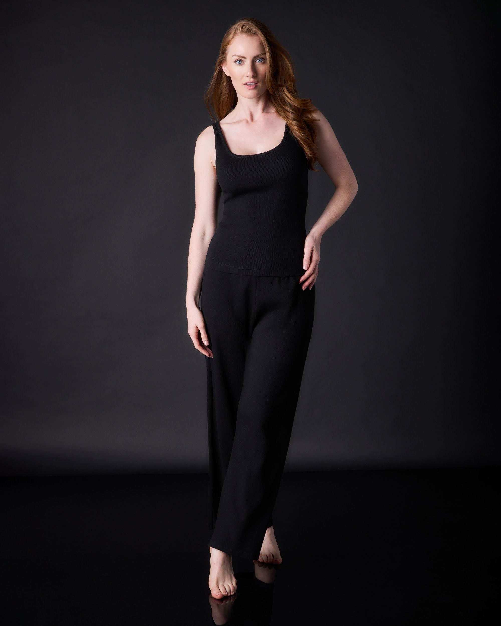 Journelle Kaia Tank in black