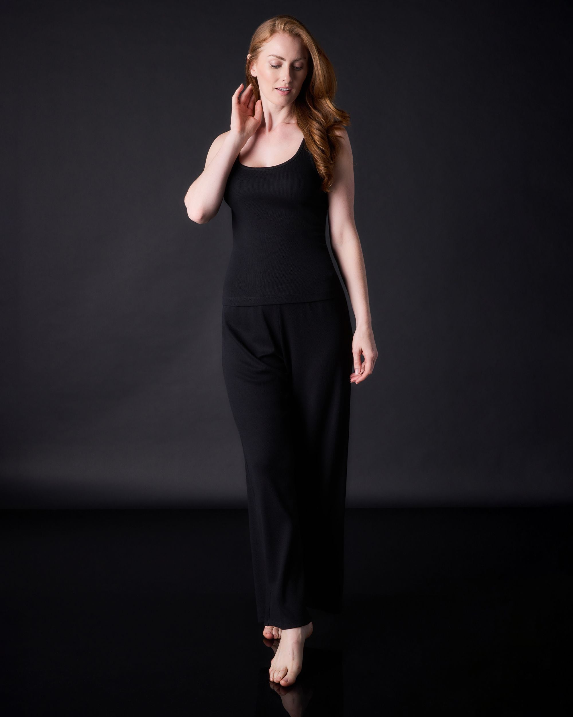 Journelle Kaia Pant in black