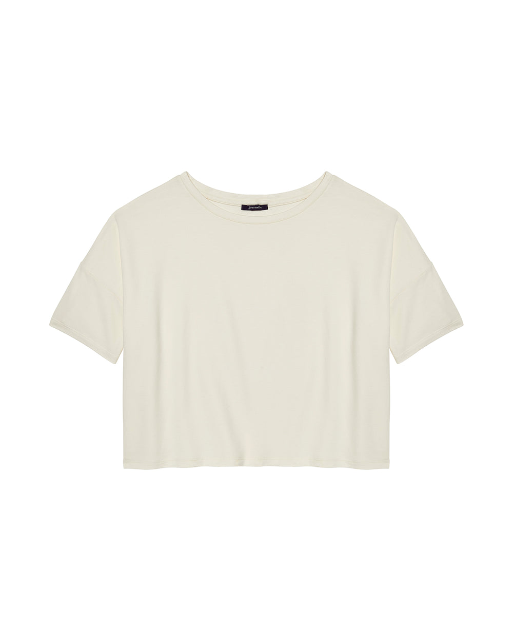 Journelle Portia Boxy Tee in white