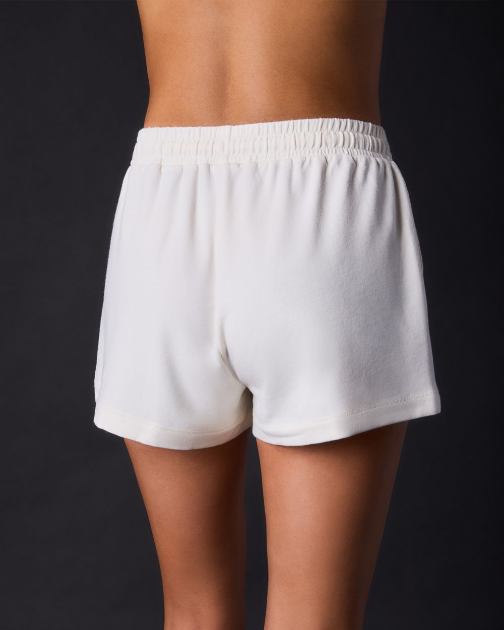 Journelle Portia Boxy Lounge Short in white