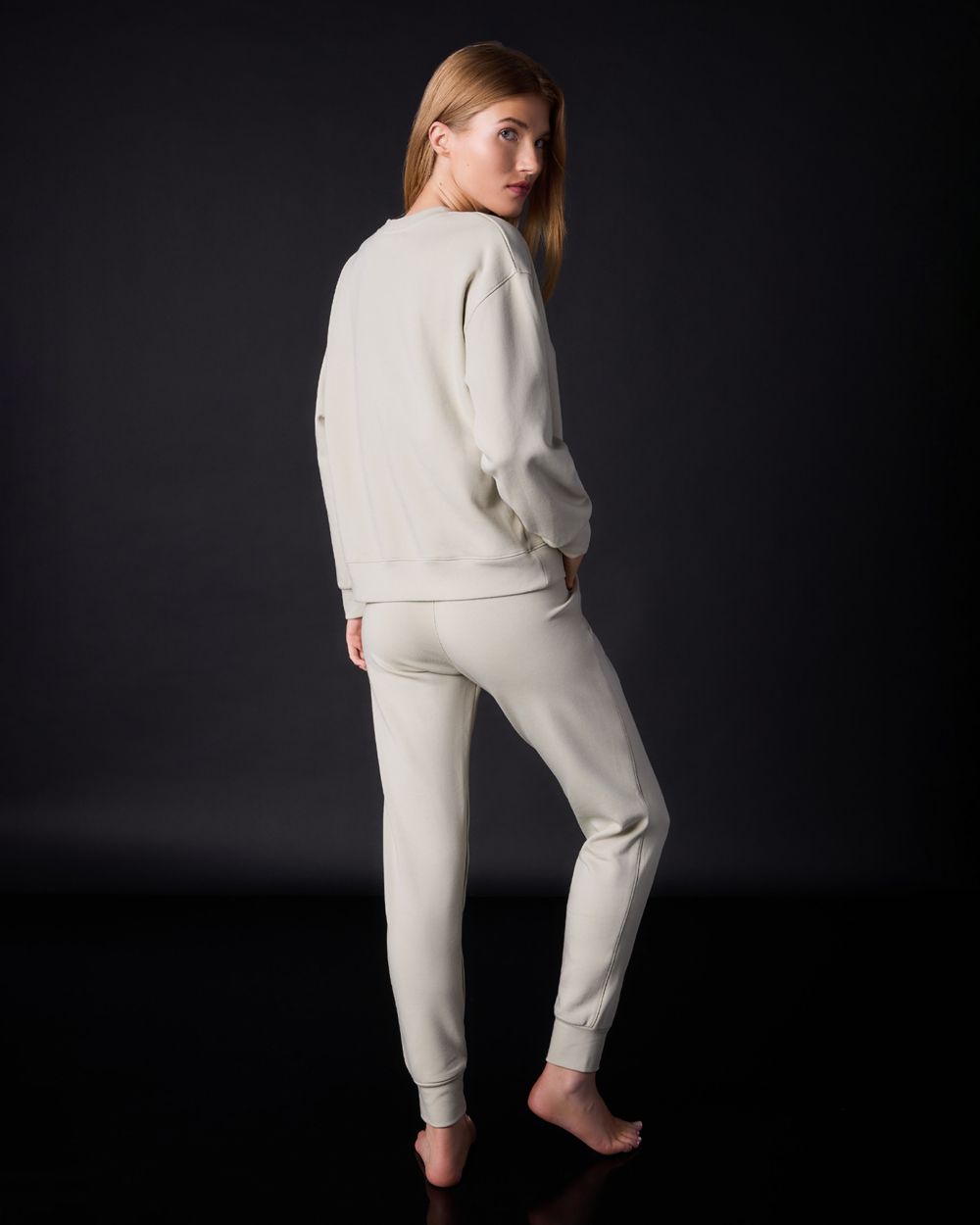 Journelle Sienna Sweatshirt in beige