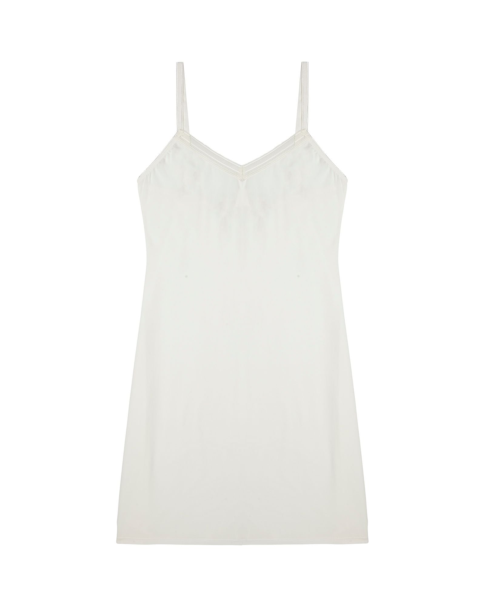 Samantha Chang Jet Set Supima Cotton Chemise in white