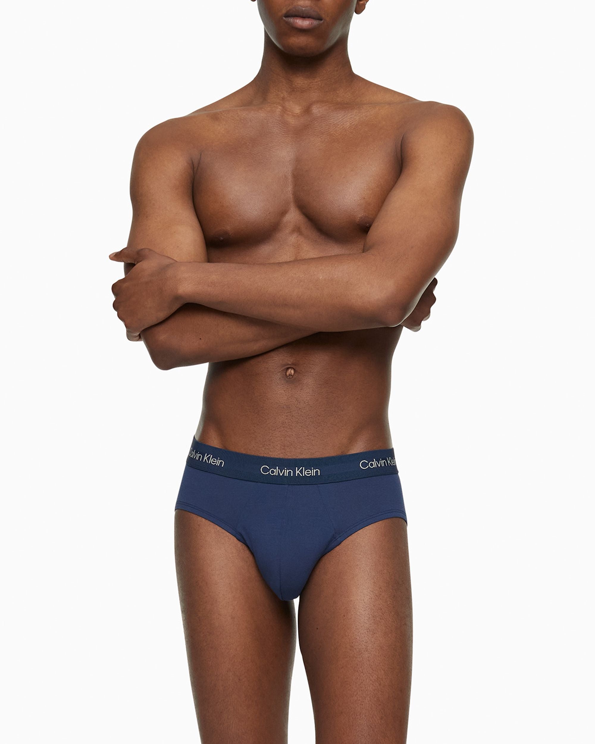 Calvin Klein Ultra Soft Modern Hip Brief in blue