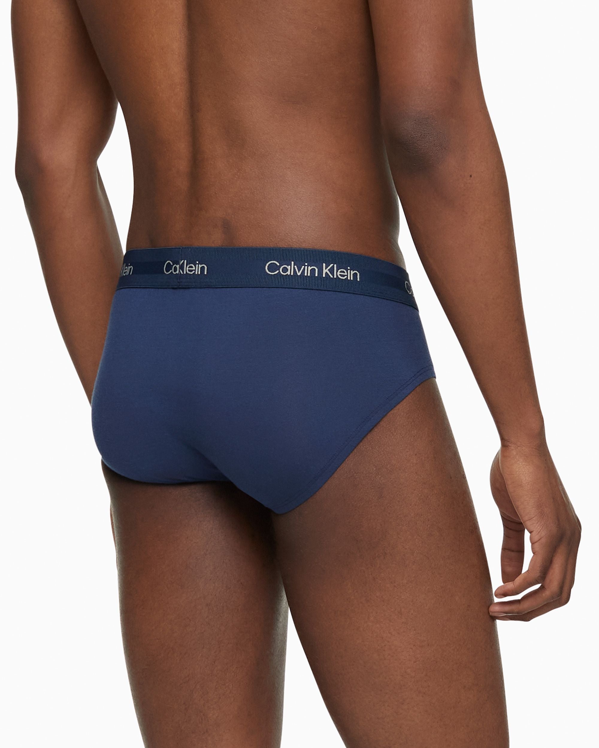 Calvin Klein Ultra Soft Modern Hip Brief in blue
