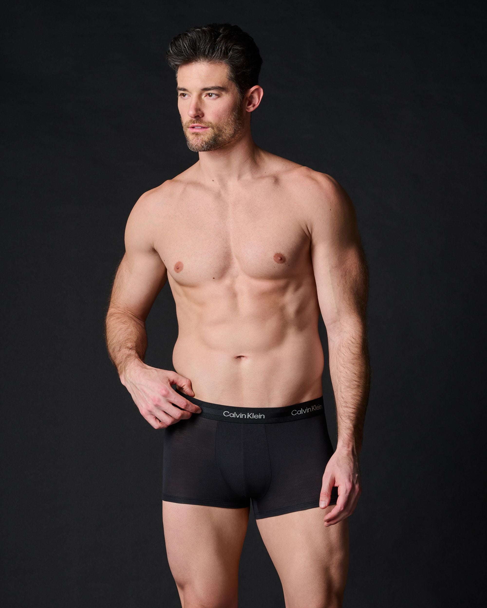 Calvin Klein Ultra Soft Modern Trunk in black