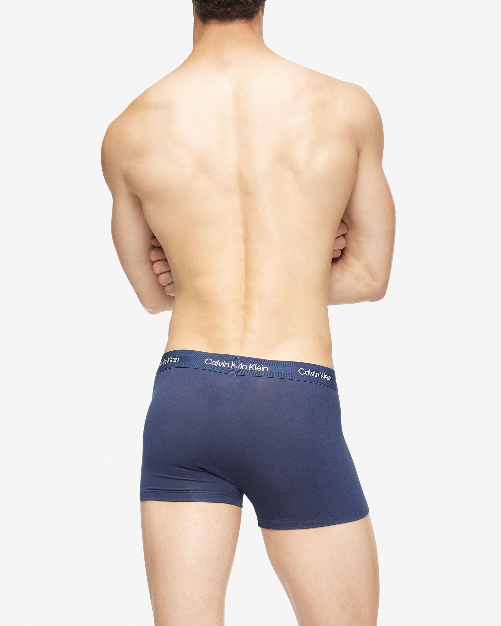 Calvin Klein Ultra Soft Modern Trunk in blue