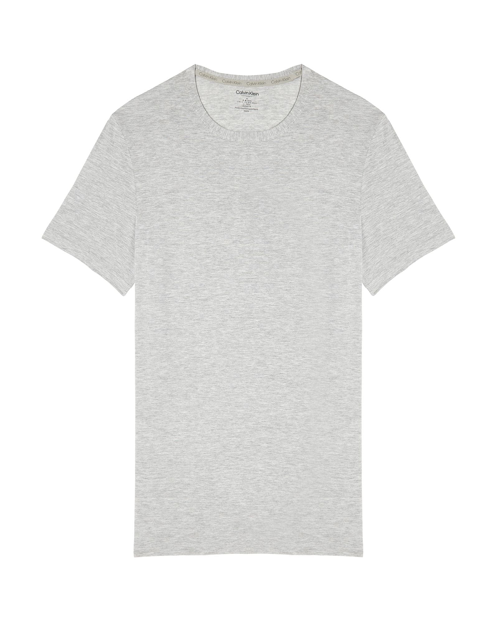 Calvin Klein Ultra Soft Modern Short Sleeve Crew Neck Tee in gray