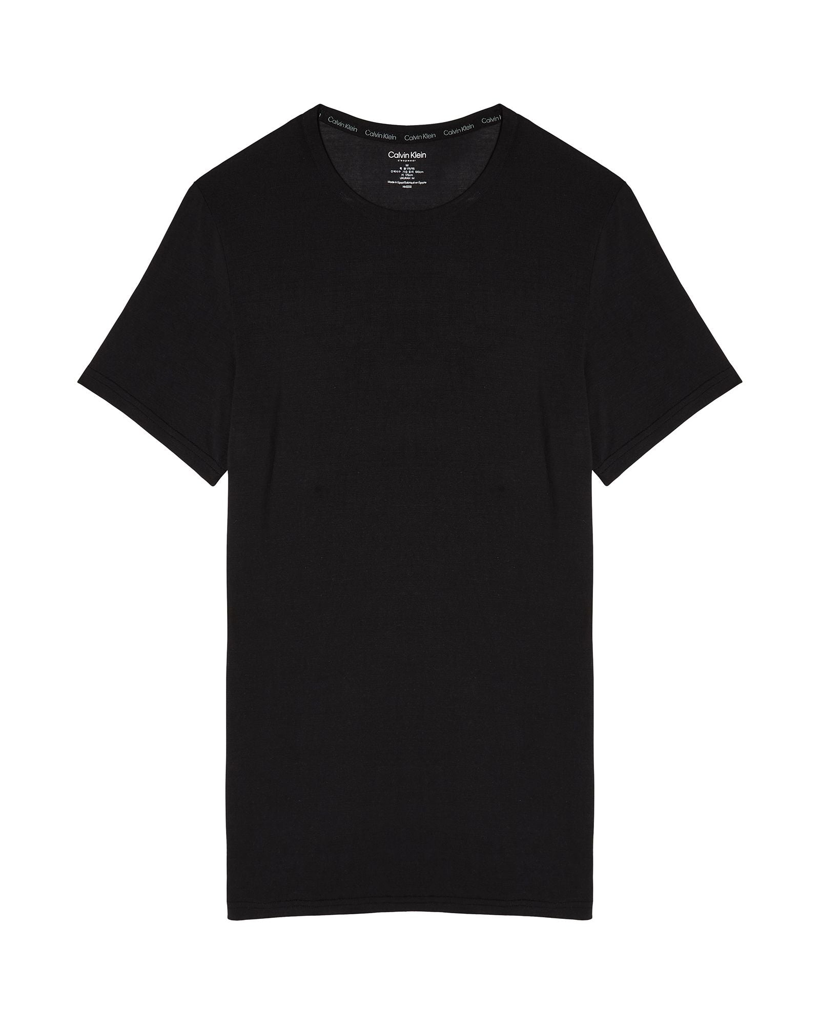 Calvin Klein Ultra Soft Modern Short Sleeve Crew Neck Tee in black