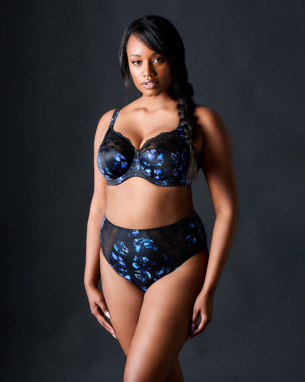 Elomi Morgan Underwire Bra in blue