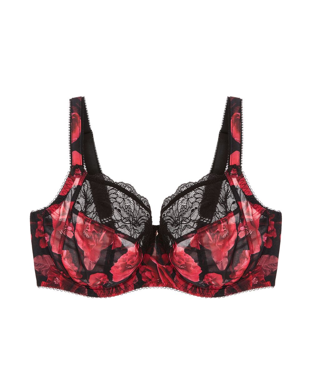 Fantasie Lucia Underwire Side Support Bra in red