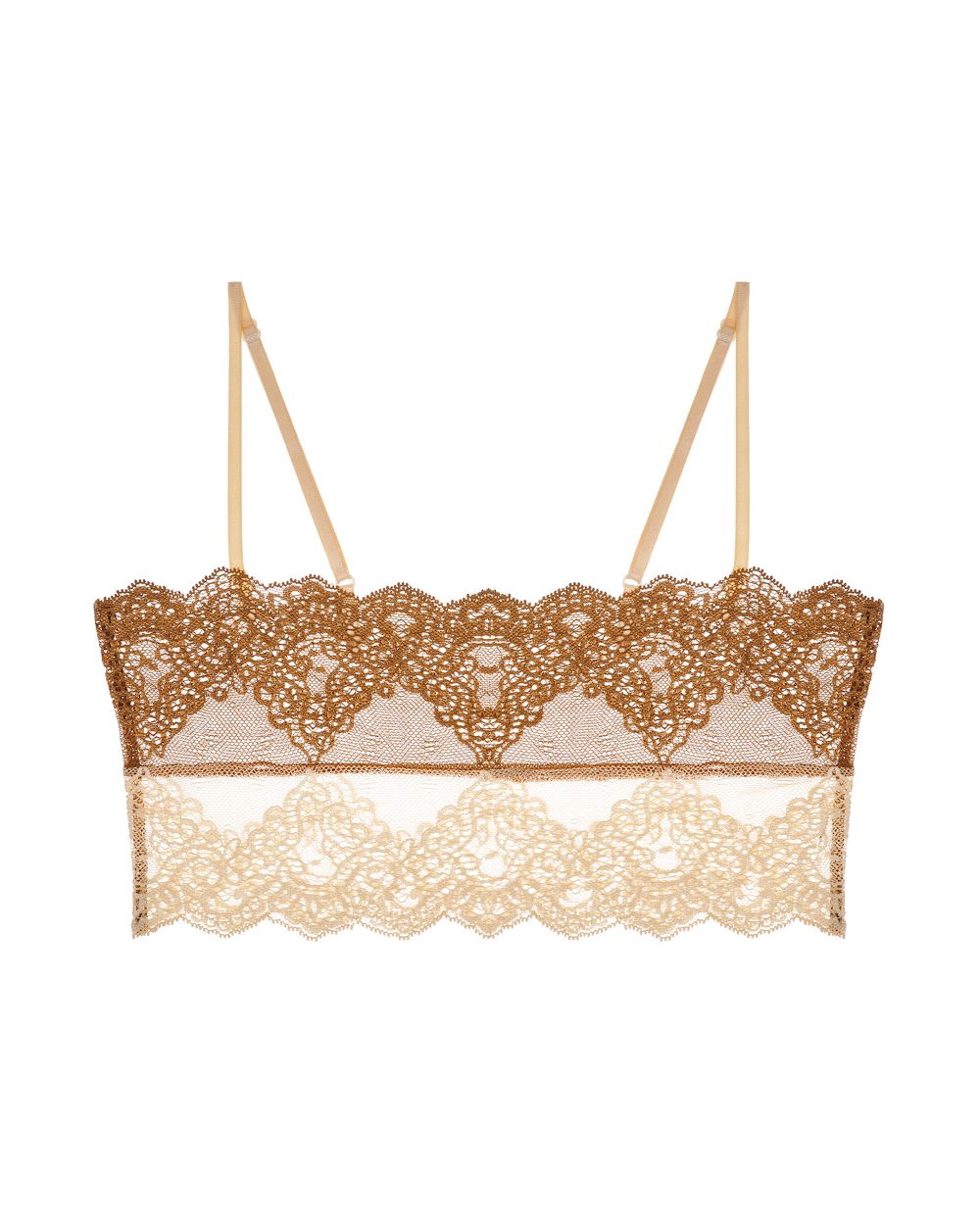 Only Hearts Vanessa Crop Cami in beige