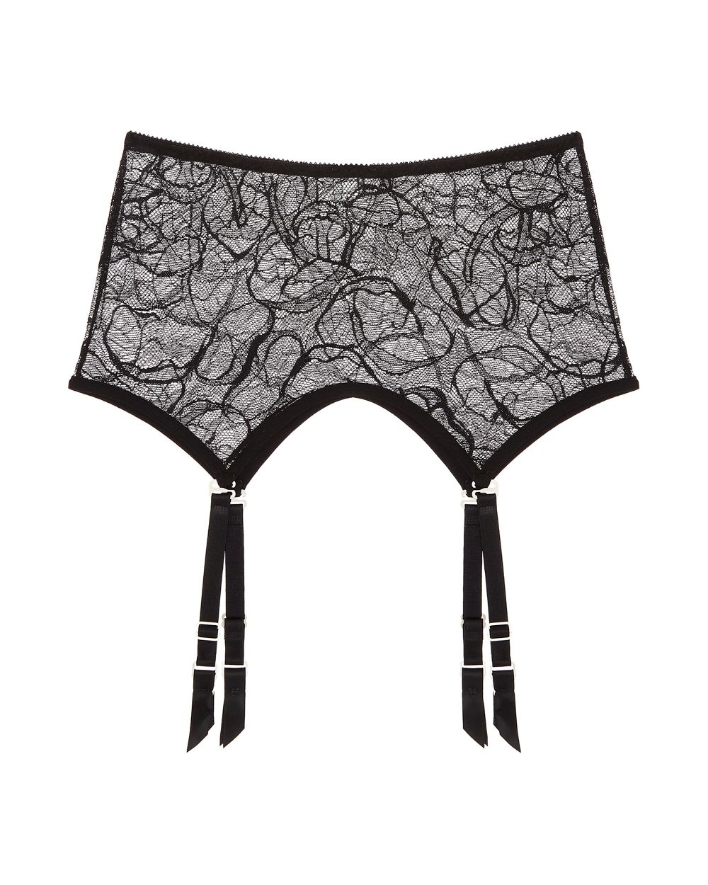 Only Hearts Go Ask Alice Lulu Garter in black