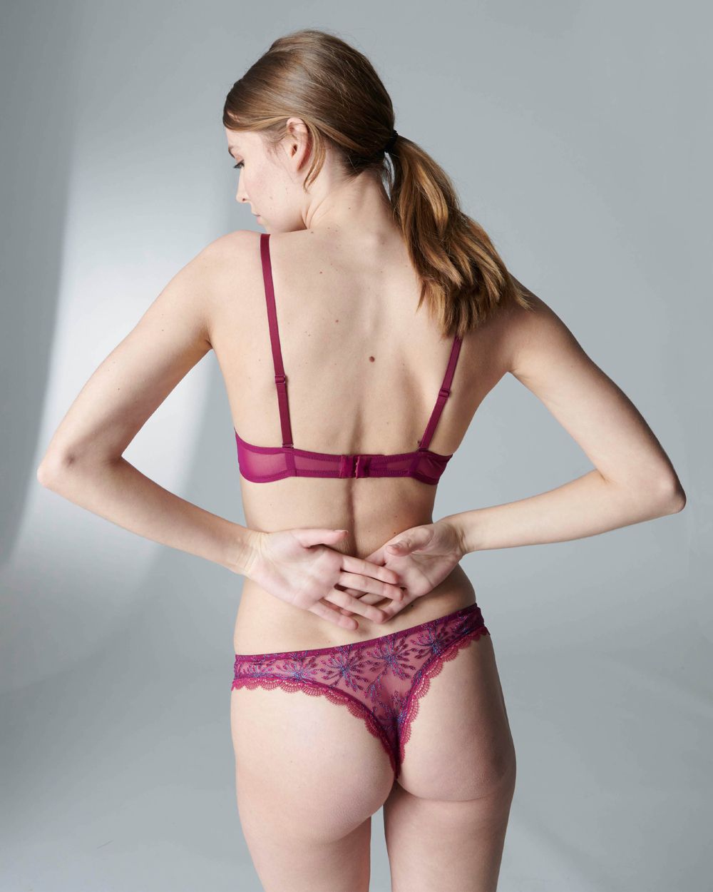 Simone Perele Singuliere Tanga in red