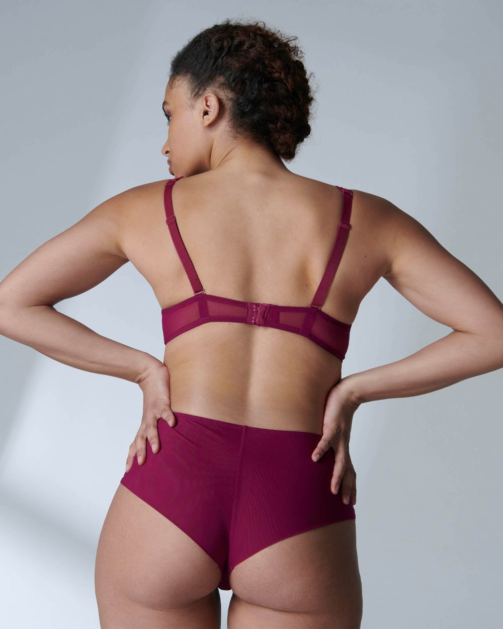 Simone Perele Singuliere Shorty in red