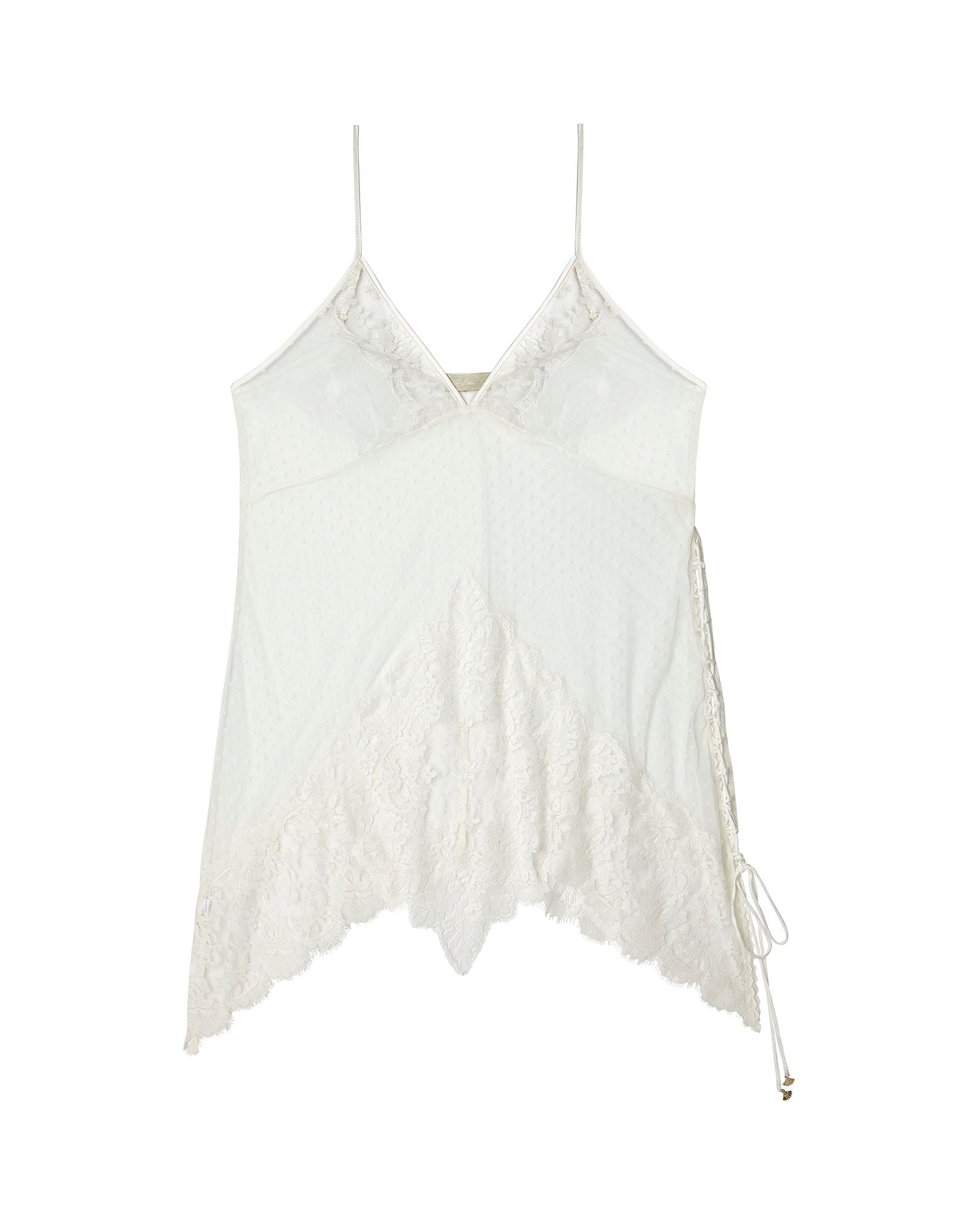 Shell Belle Anais Chemise in white