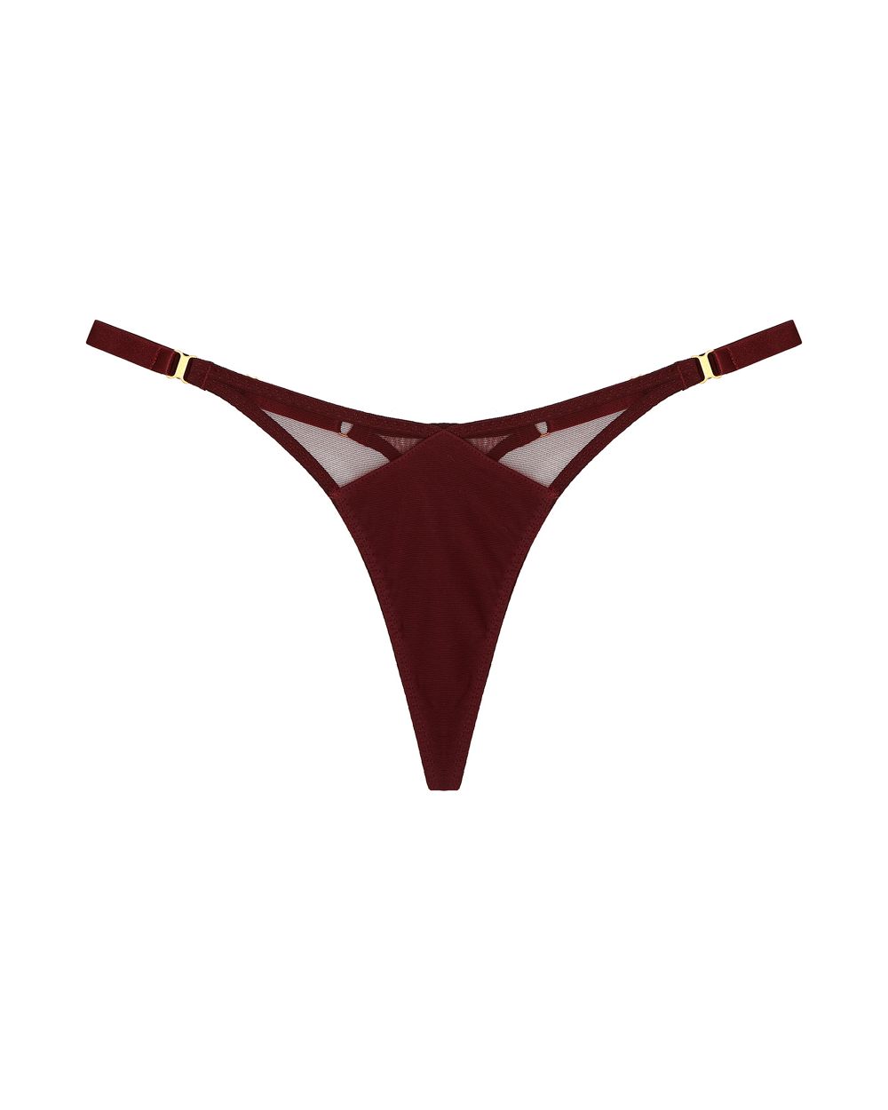 Bordelle Kora Thong in red