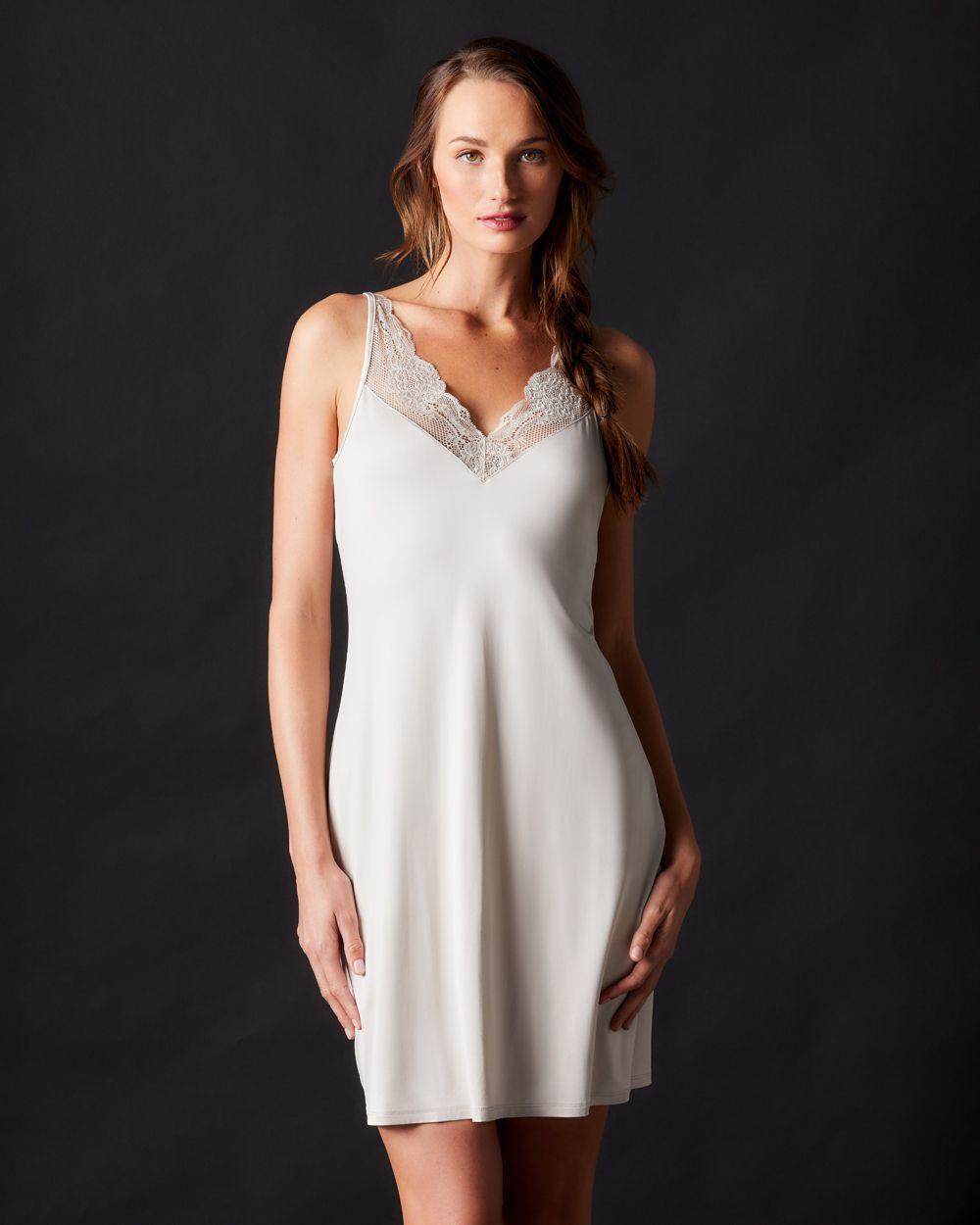 Hanro Lovis Bodydress in beige