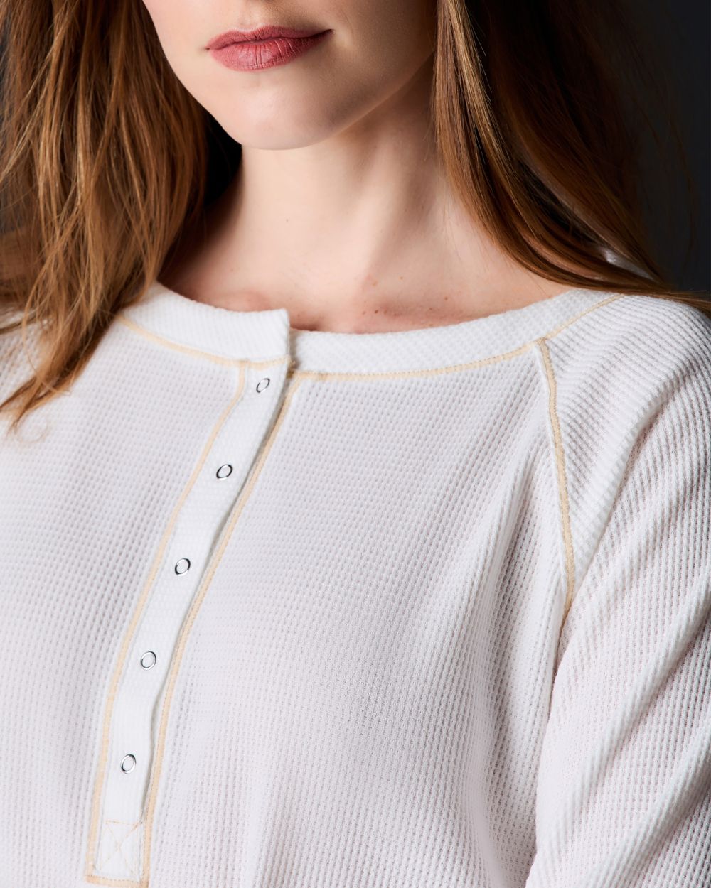 Free People Intimately FP Early Night Cropped Pullover in white