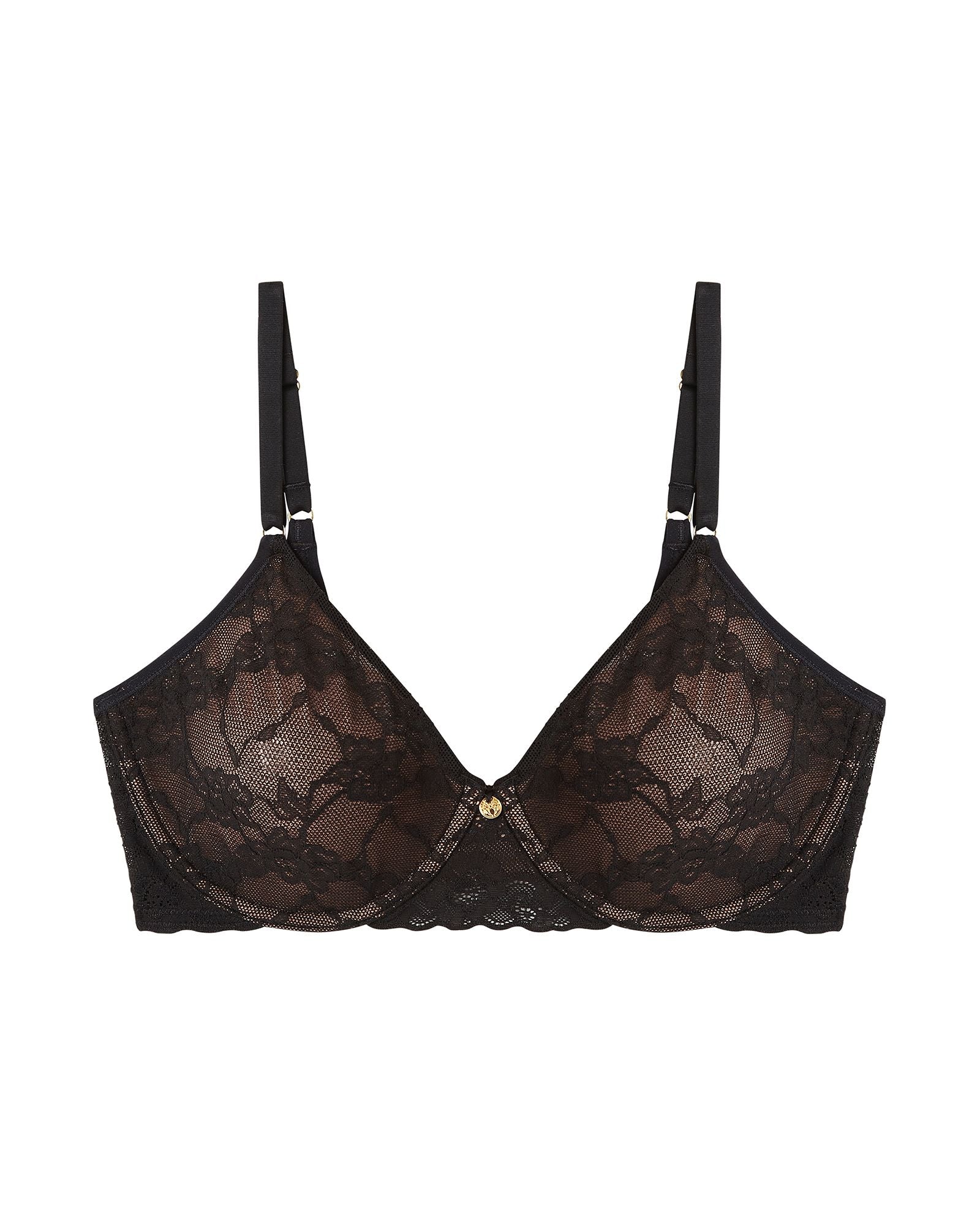 Natori Bliss Allure Unlined Underwire Bra in black