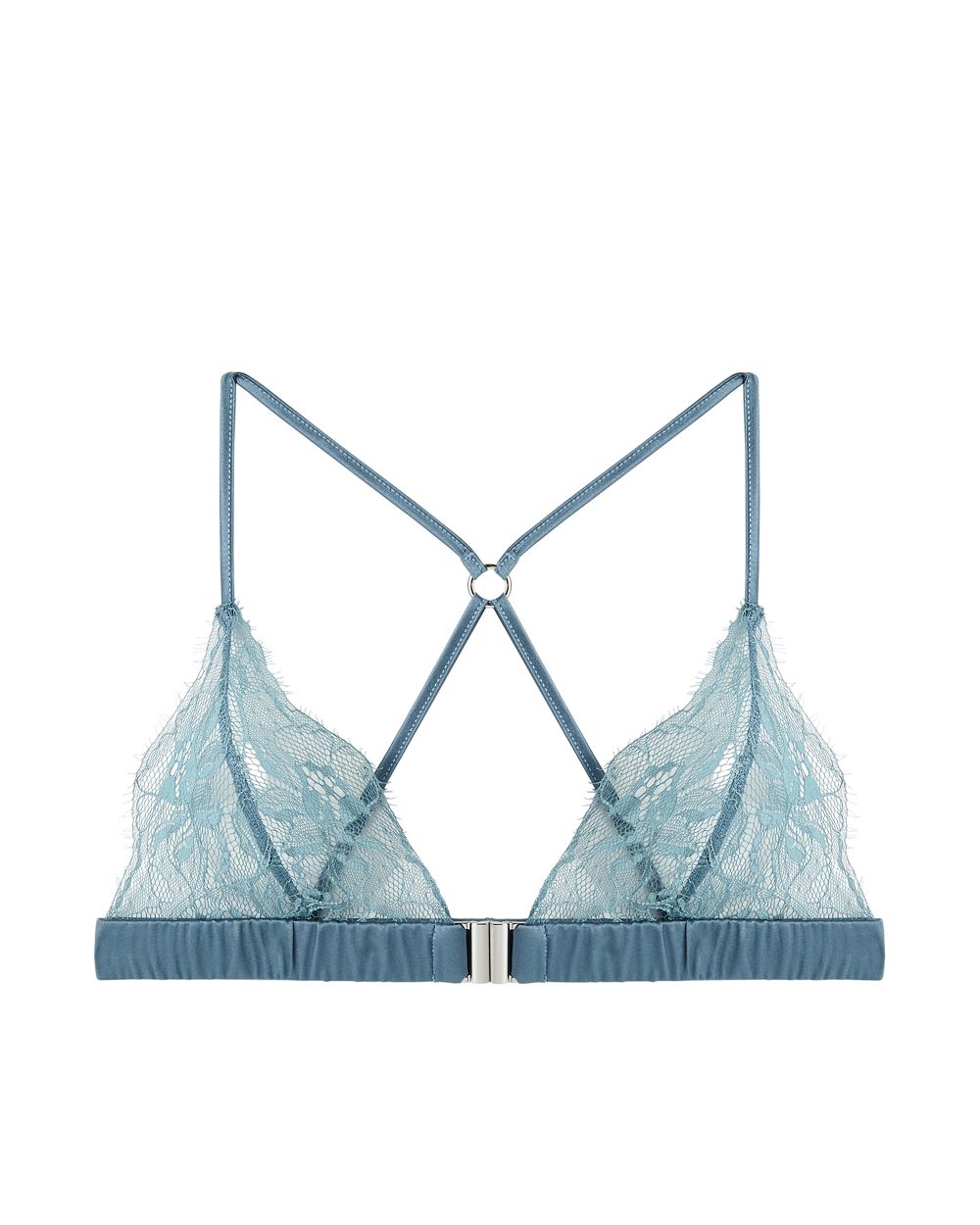 Fleur of England Ocean Boudoir Bra in blue
