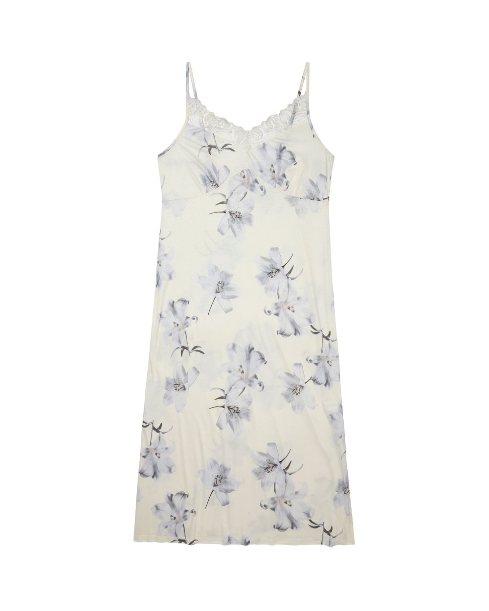 Calida Moonlight Dreams Spaghetti Nightshirt in white