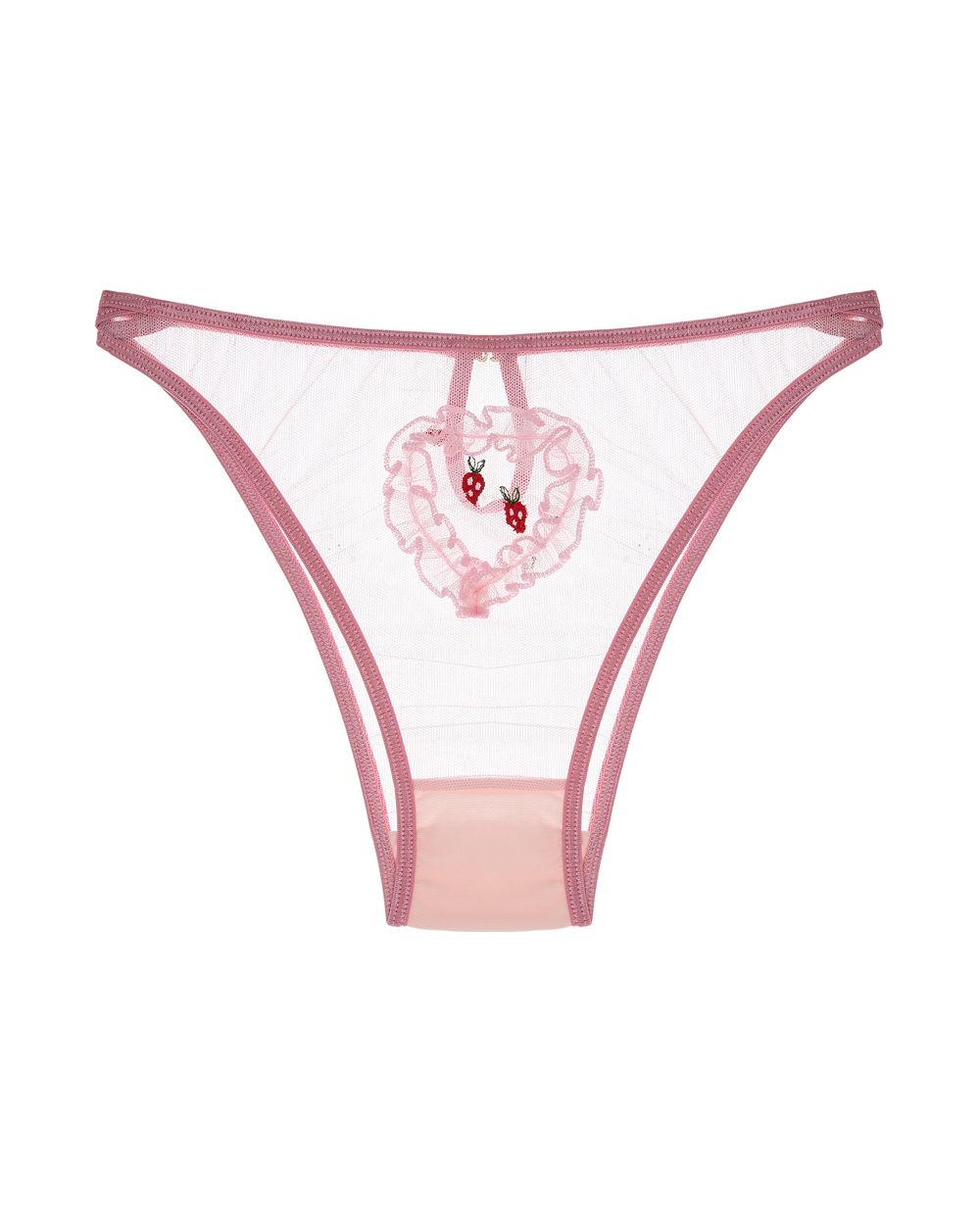 Le Petit Trou Fraise Heart Briefs in pink