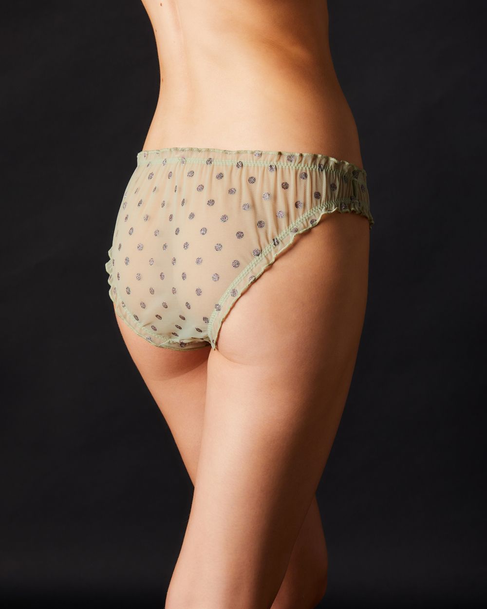 Love Stories Lola Ruffle Bikini in green