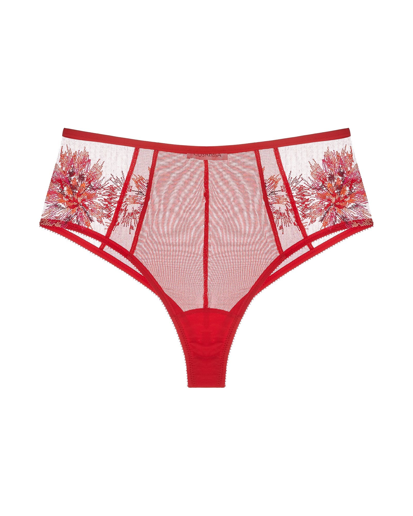 Cosabella Maasai Hotpant in red