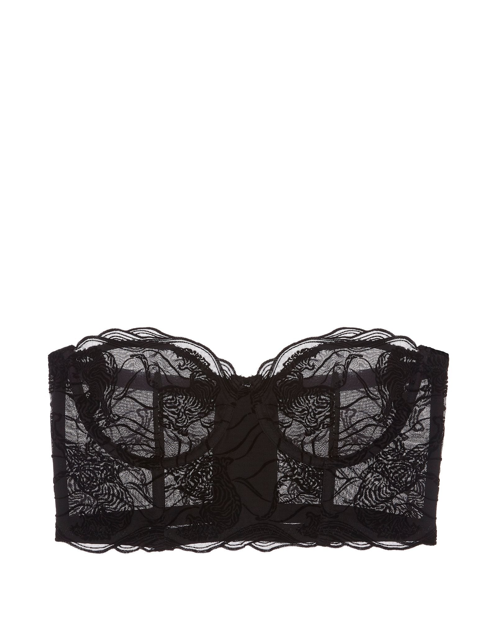 Cosabella Chennai Cropped Bustier in black