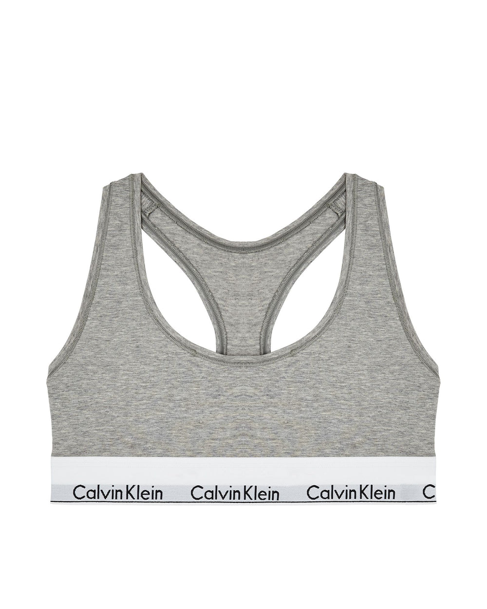 Calvin Klein Modern Cotton Bralette in gray