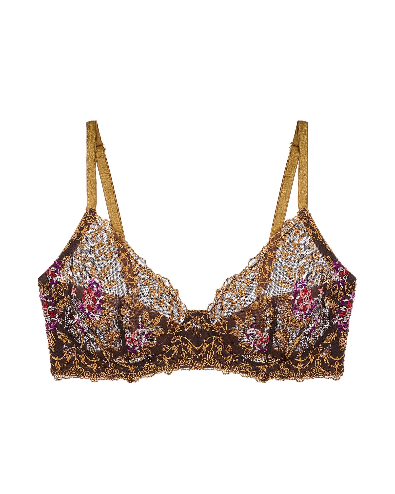 Cosabella Usha Molded Bra in yellow