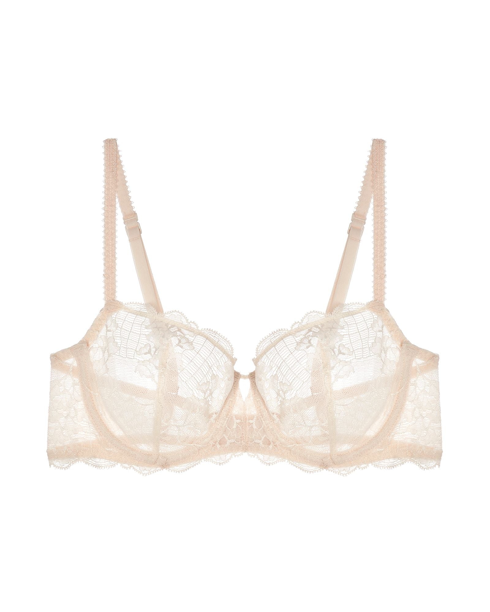 Simone Perele Reve Sheer Demi Bra in pink