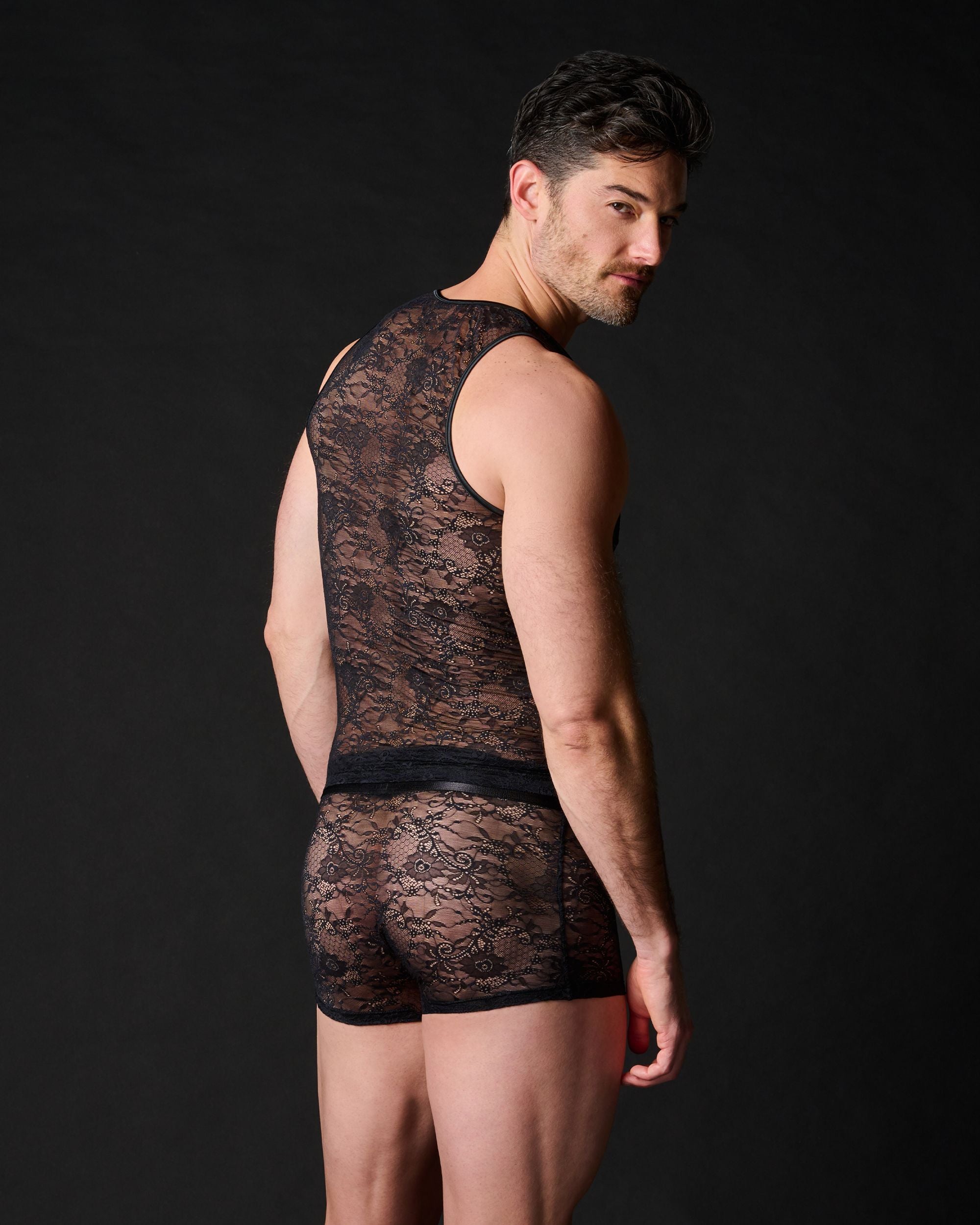 Journelle Sapna Mens Tank in black