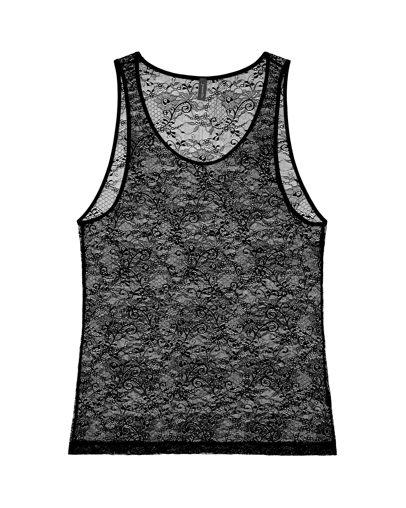 Journelle Sapna Mens Tank in black