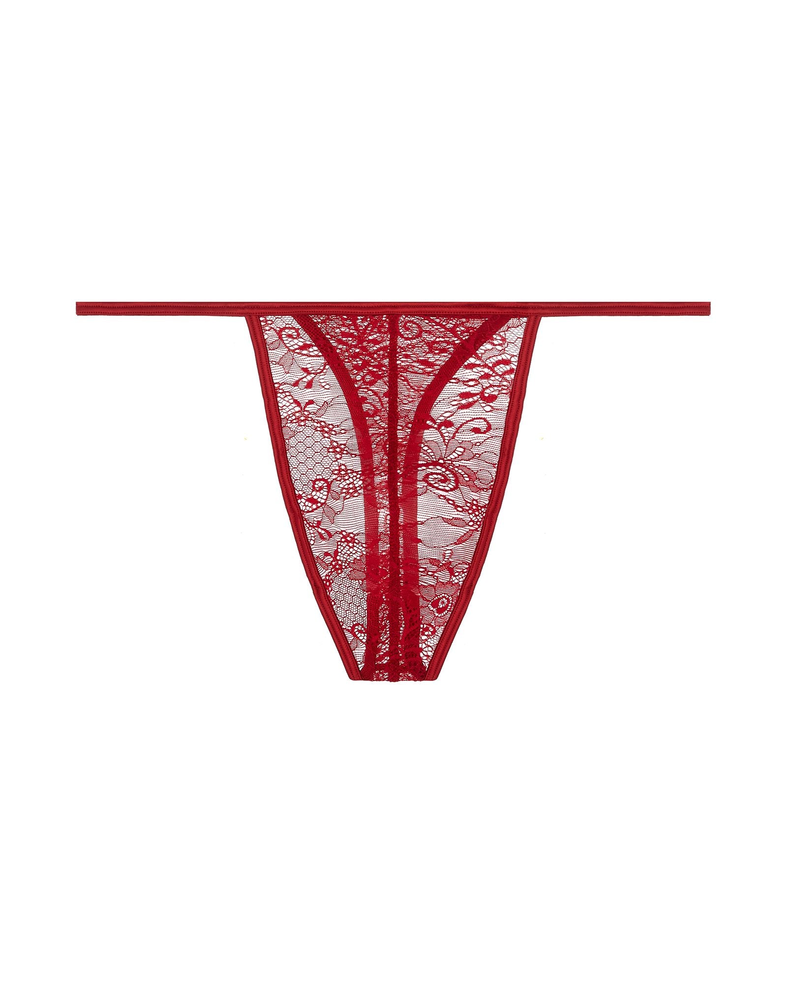 Journelle Sapna Mens Thong in red