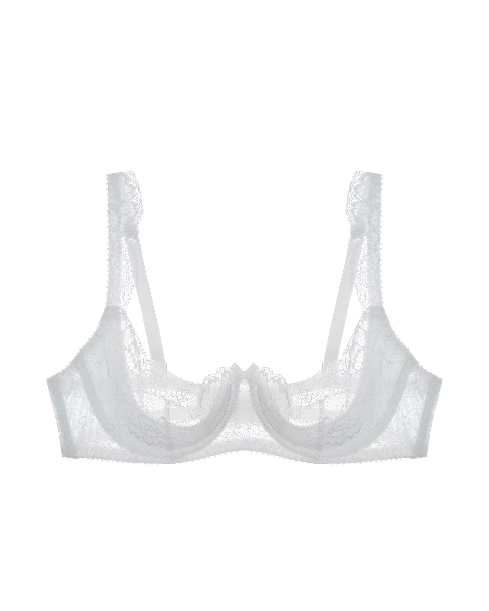 Journelle Isabel 1/4 Cup Bra in white