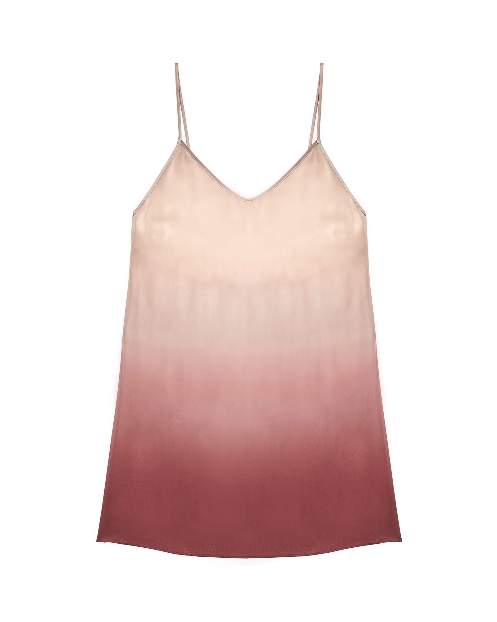 Journelle Celine Printed Low Back Slip in pink