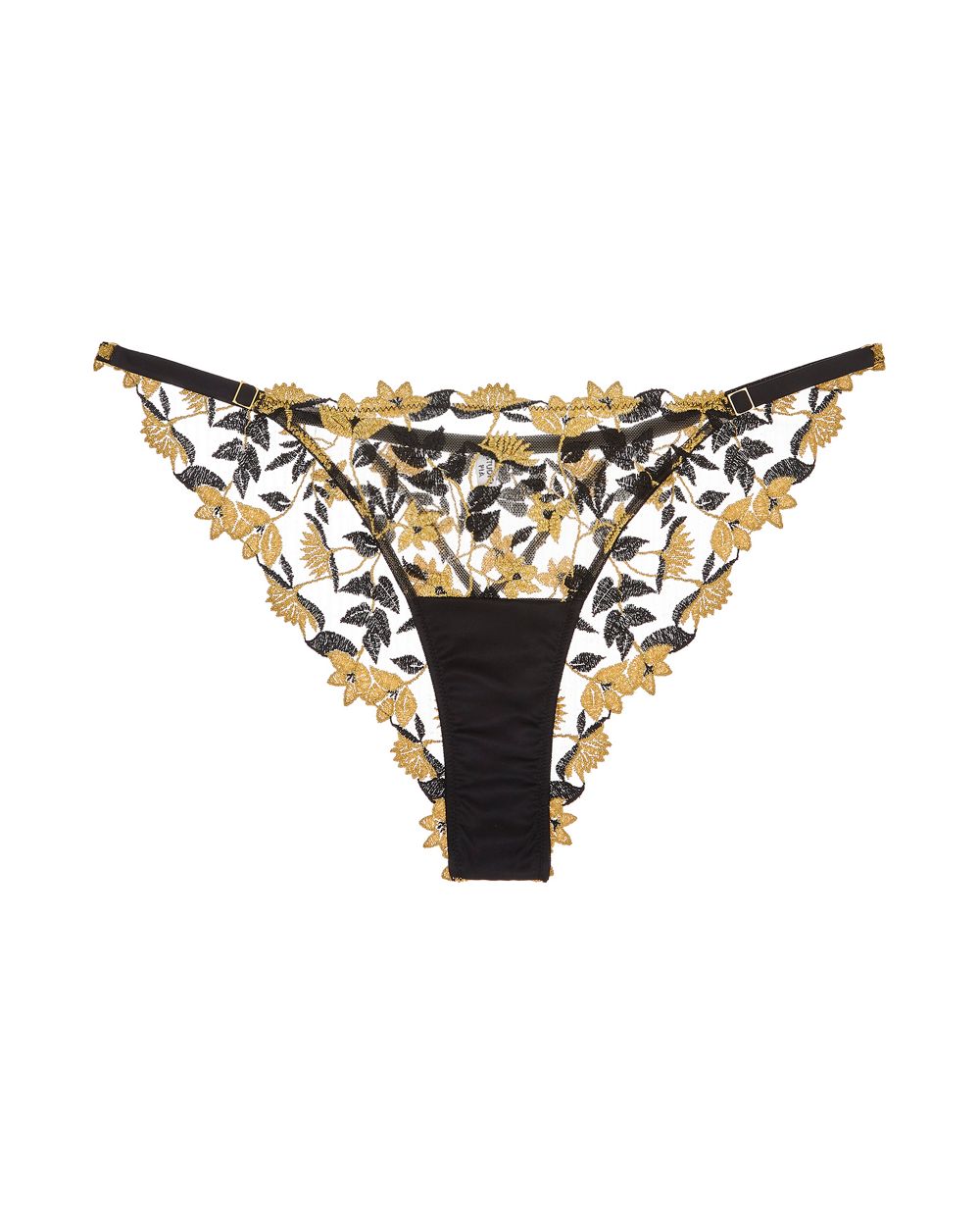 Studio Pia Soraya Strap Knicker in black