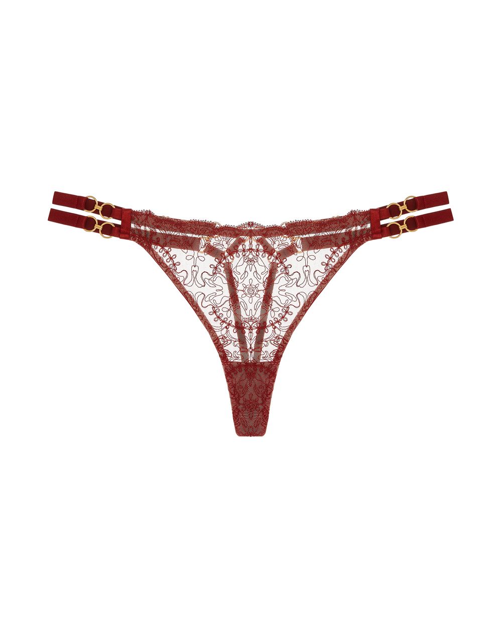 Bordelle Cymatic Thong in red
