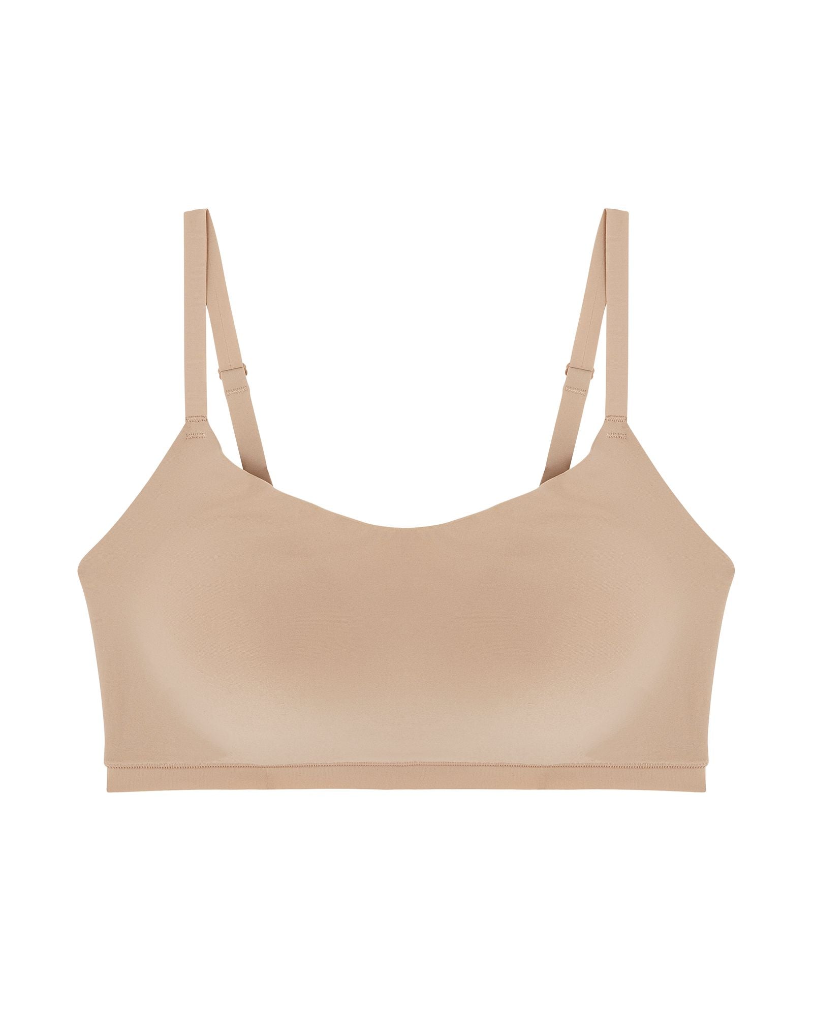 Chantelle Soft Stretch Scoop Bralette in beige