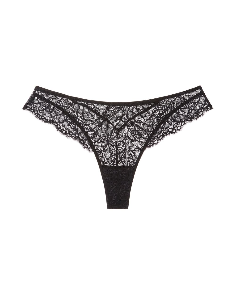 Simone Perele Exotica Tanga in black