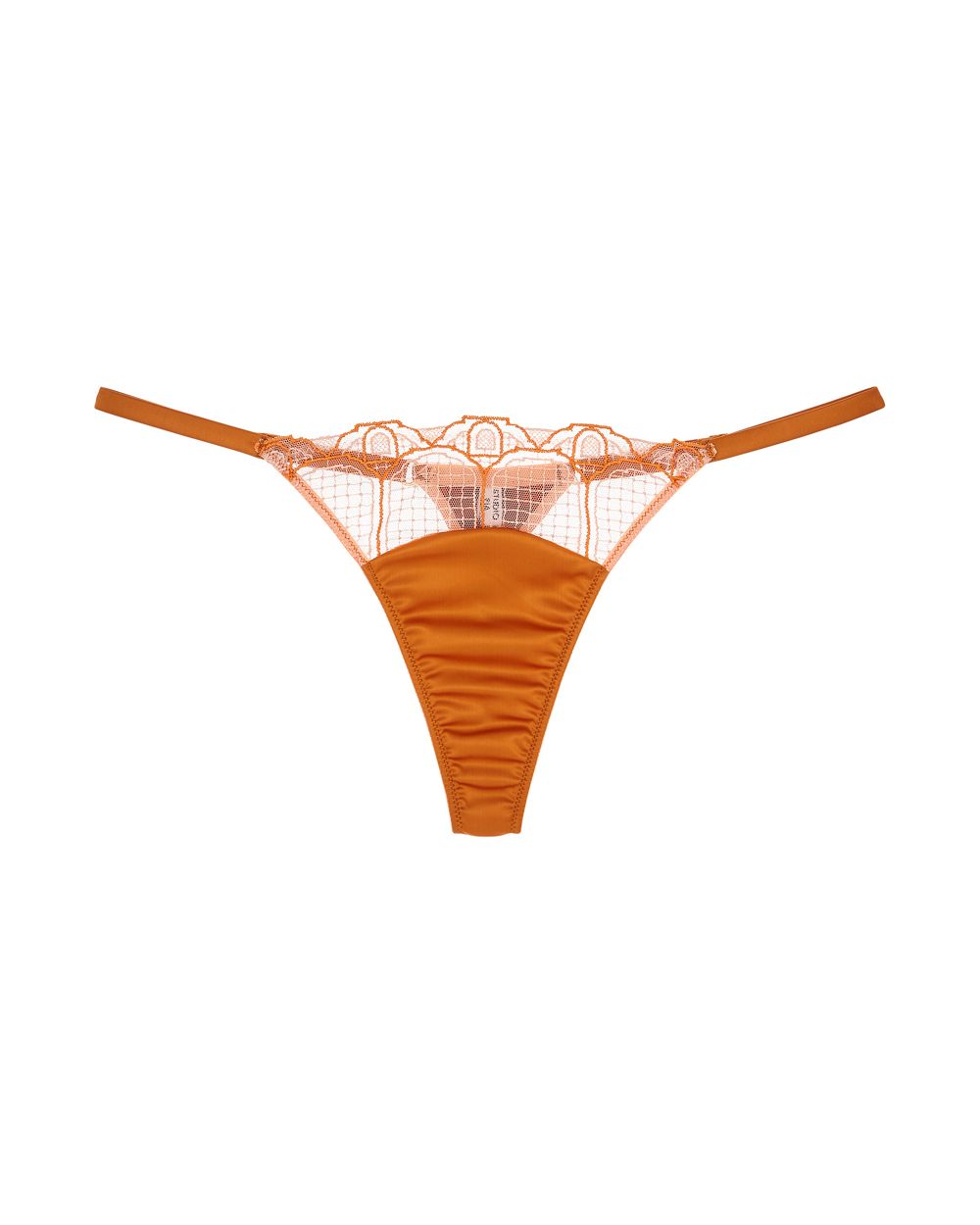 Studio Pia Nora Strap Thong in orange
