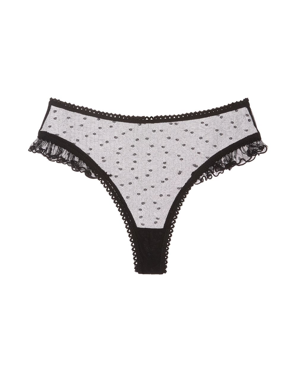 Free People Intimately FP Say So Bikini Undies in black