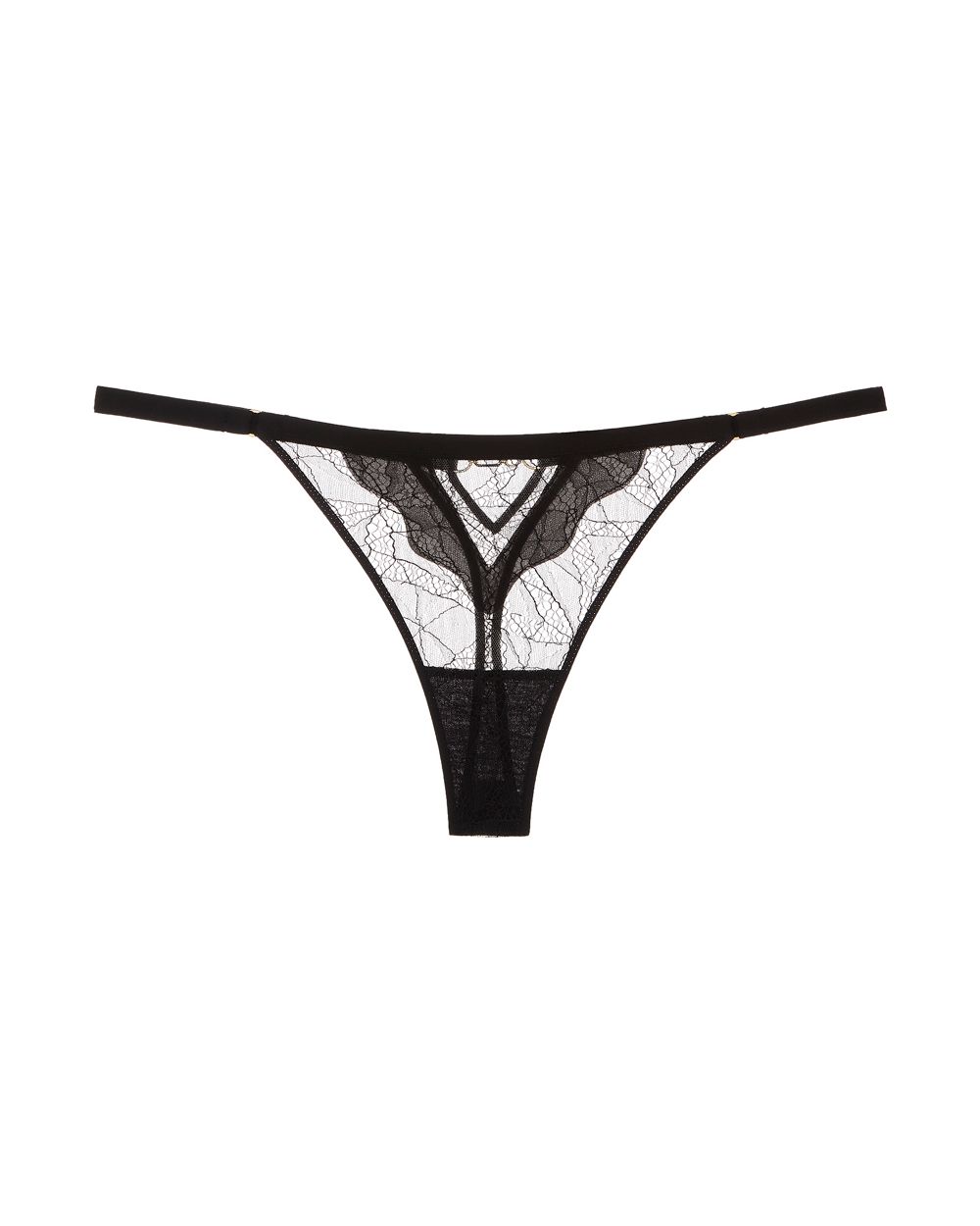 Chantelle X Spark Thong in black