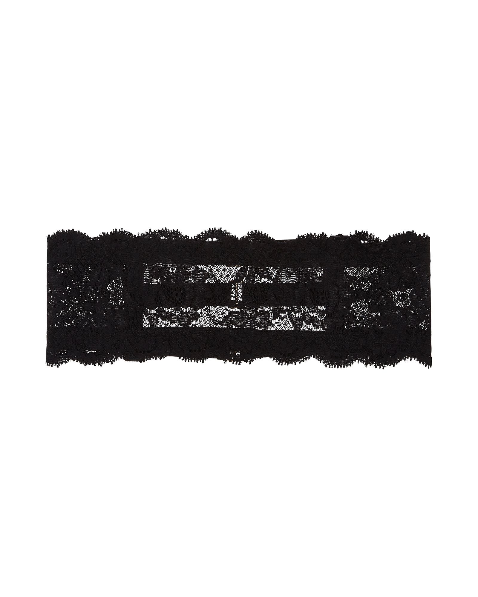 Cosabella Never Say Never Tie Me Down Strappy Garter in black