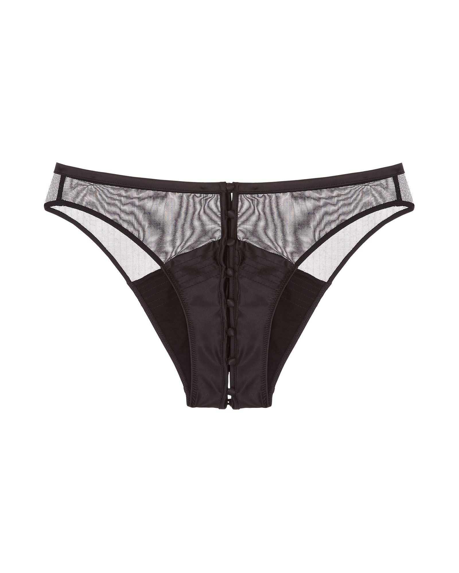 Atelier Amour Douce Insomnie Open Brief in black